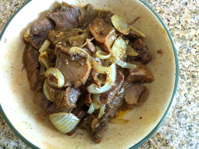 Braised Beef Tongue In Coconut Cream And Spices Delightful Taste Buds
