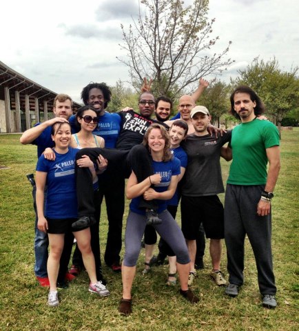 Our Primal Play group picture after the workout session!