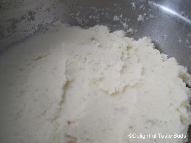 Garlic and Butter Mashed Cauliflower