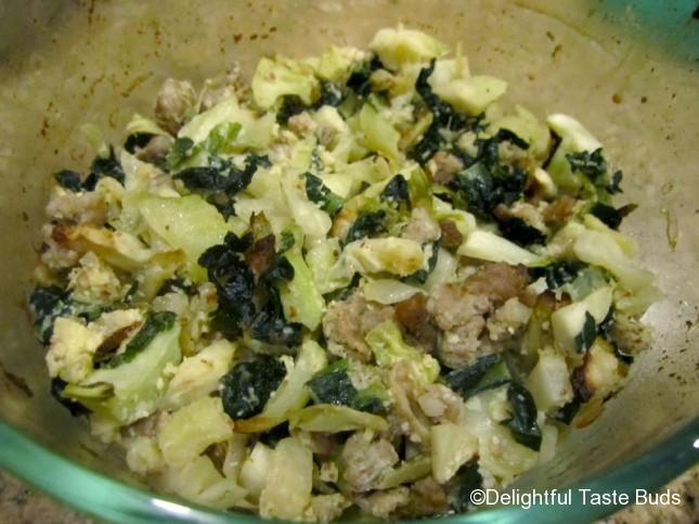 Sausage and Veggies "Stuffing"