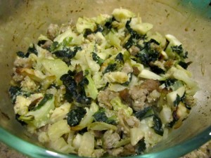 Sausage and Veggies “Stuffing”