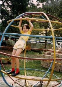 Even as a kid, I didn't have that strength to pull myself up!