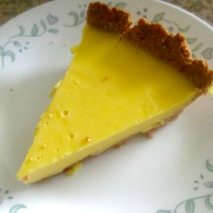 Silky & Nutty Lemon Pie