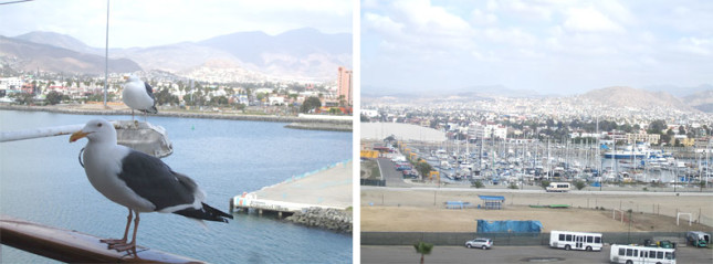 Ensenada port view