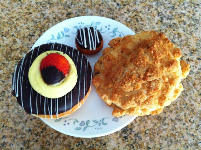 My dessert portion: treats from Paris Baguette