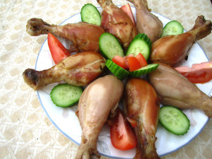Oven Braised Chicken Legs
