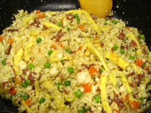 Asian style Cauliflower "Fried Rice" | | Delightful Taste Buds